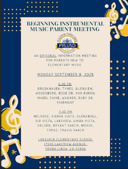 Parent Instrumental Meeting